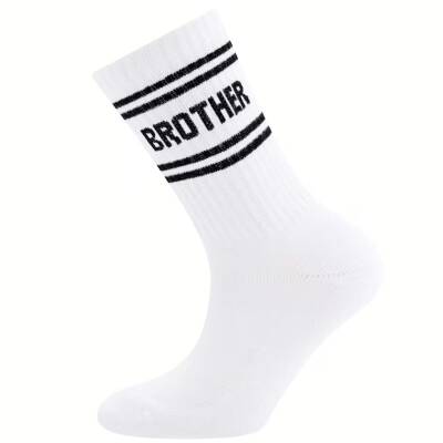 Ewers Kinder Socken Brother weiß Mini Me