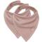 Bandana Halstuch Frottee rosa 2er-Set Jollein