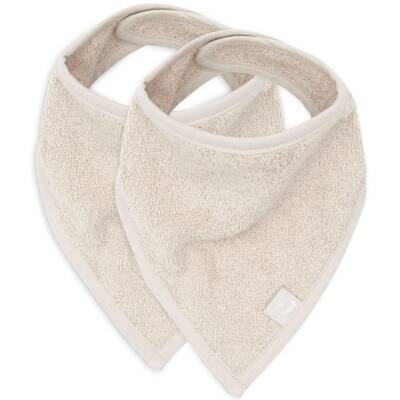 Bandana Halstuch Frottee nougat 2er-Set Jollein