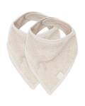 Bandana Halstuch Frottee nougat 2er-Set Jollein