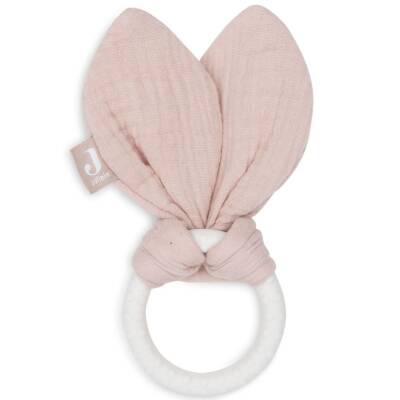 Beißring Silikon Bunny Ears rosa Jollein
