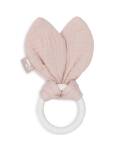 Beißring Silikon Bunny Ears rosa Jollein