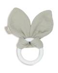 Beißring Silikon Bunny Ears oliv Jollein