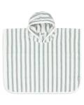 Jollein: Badeponcho Frottee Stripe sea green GOTS