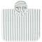 Jollein: Badeponcho Frottee Stripe sea green GOTS