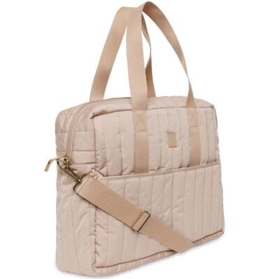 Jollein: Wickeltasche Puffed Moos Biscuit