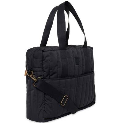 Jollein: Wickeltasche Puffed Moos Schwarz
