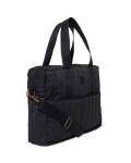 Jollein: Wickeltasche Puffed Moos Schwarz
