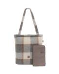 Jollein: Wickeltasche Shopper Check Boucle