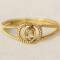 Muja Juma: Ring gold mit ovalem Citrine