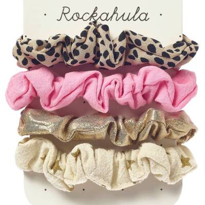 Rockahula: Scrunchie Leopard 4 Stück
