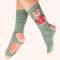 Powder: Bambus Socken Damen Cosy Fuchs Glitter