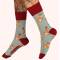 Powder: Bambus Socken Herren Fuchs Motiv