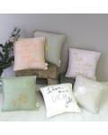 Good old friends: Mini Kissen Goldenes Herz 25x25cm