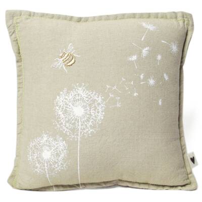 Good old friends: Mini Kissen Pusteblumen 25x25cm