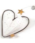 Good old friends:Winter Ornament Transparent Herz