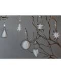 Good old friends:Winter Ornament Transparent Herz