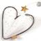 Good old friends:Winter Ornament Transparent Herz