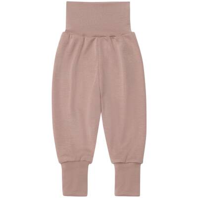 Engel: Nabelbundhose Wolle Seide dustyrose