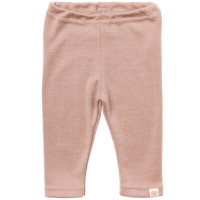 Engel: Baby Leggings Wolle Seide dustyrose