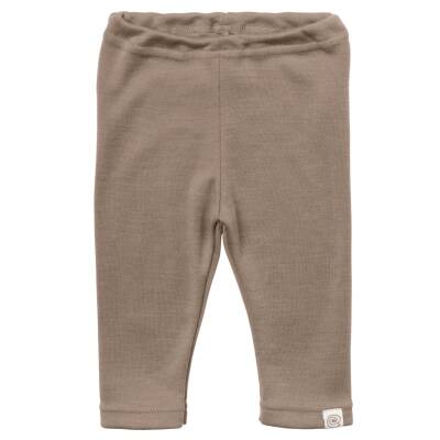 Engel: Baby Leggings Wolle Seide sand