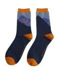 Mr Sparrow: Bambus Socken Herren Hill Climb navy