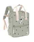 Lässig: Kinderrucksack Happy Prints light olive