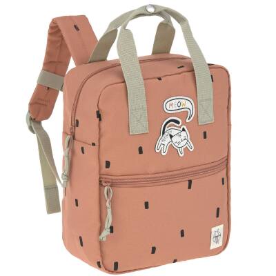Lässig: Kinderrucksack Happy Prints Karamell Sqaure