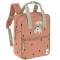 Lässig: Kinderrucksack Happy Prints Karamell Sqaure