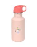 Lässig:Trinkflasche 500ml Edelstahl Sunny Explorer rosa