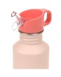Lässig:Trinkflasche 500ml Edelstahl Sunny Explorer rosa