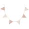 Wimpelkette fürs Kinderzimmer Wild Rose-Ivory 200cm