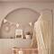 Wimpelkette fürs Kinderzimmer Wild Rose-Ivory 200cm