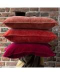 Imbarro: Kissen Samt  40x60cm Lala P darkred