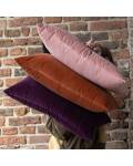 Imbarro: Kissen Samt 40x60cm Saar Caramel