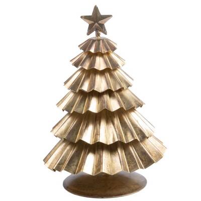 Imbarro: Weihnachtsbaum Juda gold Metall