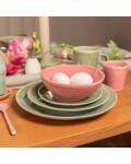 Home Society: Schale Keramik rosa D16cm Sofie