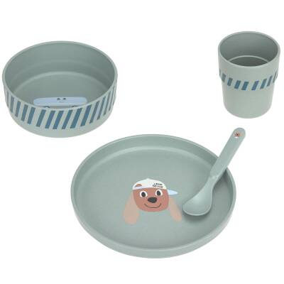 Lässig: Kindergeschirr 4-teilig Tiny Team Dog