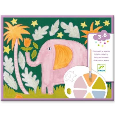 Djeco: Malset Wilde Tiere für Kinder 3-6 Jahre