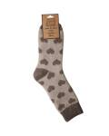 Jess&Lou: Socken zum Kuscheln Herzen cappuccino