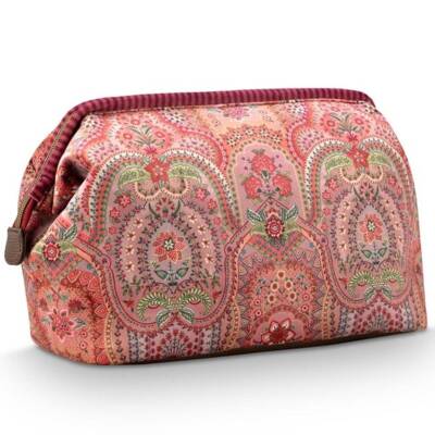 Pip Studio: Kosmetiktasche-Kulturbeutel Jabali Red
