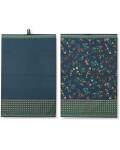 Pip Studio: Geschirrtuch 2erSet Berry Blues 50x70cm