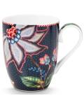 Pip Studio: Tasse 350ml Flower Blues Blue Large