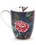 Pip Studio: Tasse 350ml Flower Blues Blue Large