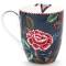 Pip Studio: Tasse 350ml Flower Blues Blue Large