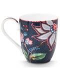 Pip Studio: Tasse 450ml Flower Blues Blue XL