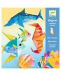 Djeco: Origami Bastelset Meerestiere von 7-12Jahren