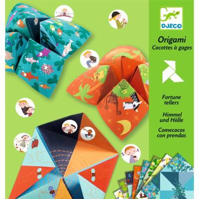 Djeco: Origami Bastelset Himmel und Hölle ab 6 Jahre