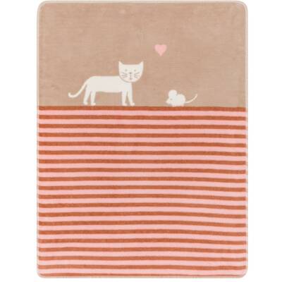 David Fussenegger: Babydecke Maja 75x100m Katze