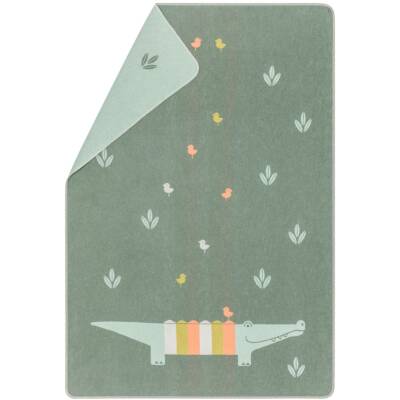 David Fussenegger: Kinderdecke Kroko 100x140cm